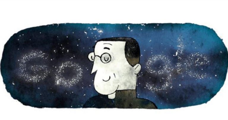 Google celebrates 124th birthday of Belgian astronomer Georges Lemaître with a doodle